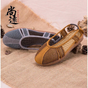 禅修用品中国风休闲男鞋古代鞋少林寺僧鞋修行鞋禅修鞋罗汉鞋