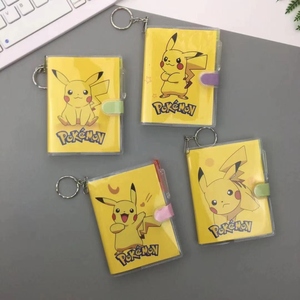神奇宝贝本子迷你皮卡丘钥匙扣手帐本横线本比卡丘笔记本记事本女