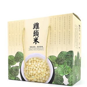南荡芡实苏州特产鸡头米包装盒礼盒保温包装快递纸箱送冰袋10个装