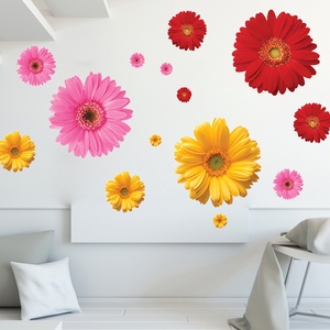 800人付款淘宝ii小花朵强贴画客厅装饰墙贴子自粘贴纸墙壁贴花少女b孩