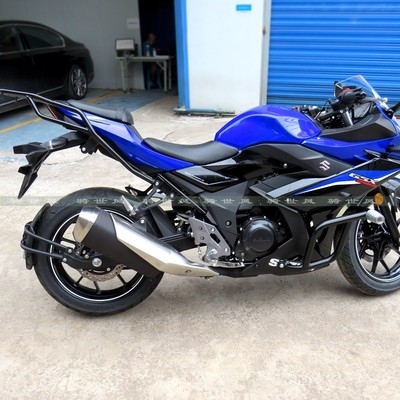 2021改装物架尾翼摩托车a尾尾箱-架货架配件gsx250r架截gsx250r后