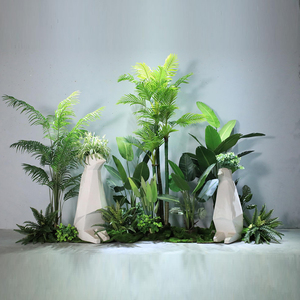 大型北欧风仿真绿植景观落地植物室内造景仿真树盆栽布置橱窗装饰