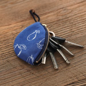 佑乐原创手工布艺创意钥匙包车用挂件钥匙扣日韩小巧新男女情侣款