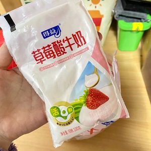 得益 风味酸牛奶实惠袋装原味整箱袋装酸奶100g*10袋家庭实惠装奶