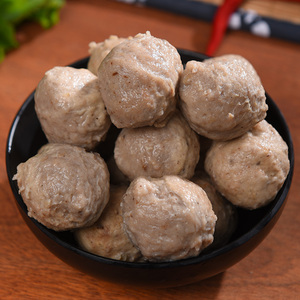世纪胜达香菇贡丸5斤批发 新鲜火锅麻辣烫关东煮串串食材冷冻丸子