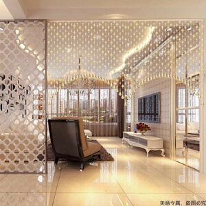 珠帘子水晶门帘隔断玄关卫生间垂帘卧室挂帘成品客厅窗帘屏风装饰