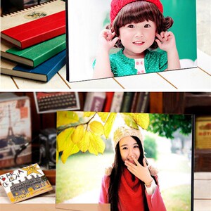 片加相框挂墙免费洗照片10/12/16/f20/24寸拉米娜水晶版画摆台