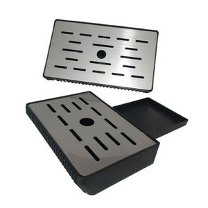 步进式开水器接水盒 数控开水机不锈钢滴水盘 台上式积水盒水池槽