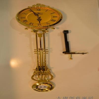 台钟闹钟磁流体时钟表客厅家用摆台台式声控拍手投影时钟客q厅老