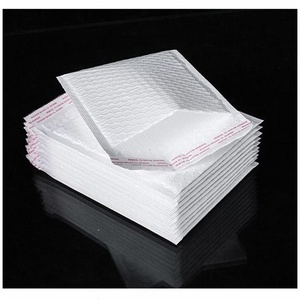 白色复合珠光膜气泡袋服装袋快递打包气泡膜信封袋亮光复合