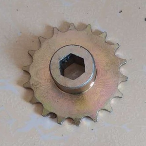 播种机配件18齿内六方台轮播种机链轮420/428通用链轮传动链轮