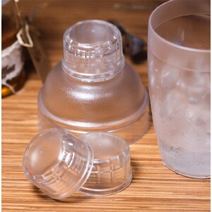 雪克杯盖子单卖调酒杯盖雪克壶盖摇摇杯盖调酒器单盖pc盖大小通用