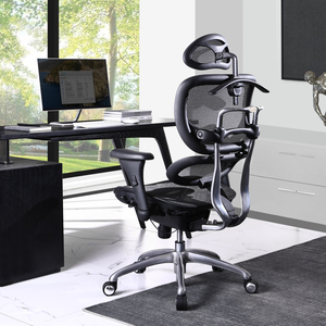 贝尔曼护腰人体工学电脑椅家用书房椅转椅舒适久坐办公椅老板椅子