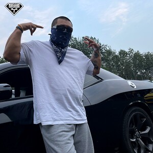 花爆炸经典机果核方巾匪帮佩斯利头巾红蓝黑哈雷摩托腰车骑行面巾