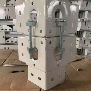 集装箱移动房i配件工地住人活动板房安装材料连接卡扣可调节卡夹