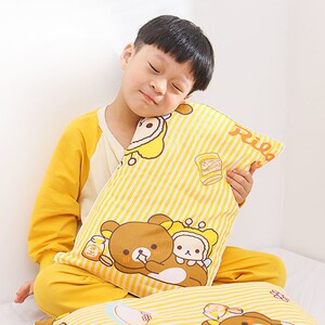 幼儿园入园准备专用品小学生枕头套决明子枕芯12五岁7以上女儿童