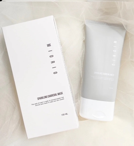 米澳韩国miorio拉黑炭清洁涂抹面膜冻膜150ml黑头粉!冲!冲!冲