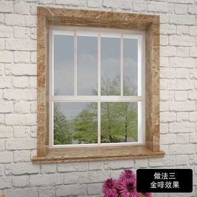 窗套门套包边成品定制人造石窗框窗台板仿大理n石窗户套框装饰线