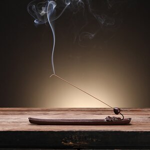 线香插香座香r炉纯铜荷叶创意卧式檀香沉香炉茶道香道客厅摆件