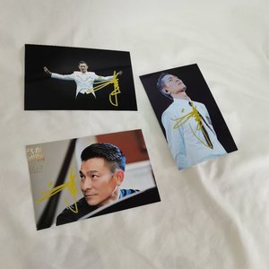 刘德华华仔亲笔签名照6寸同款剧照应援宣传照礼物可选签名照