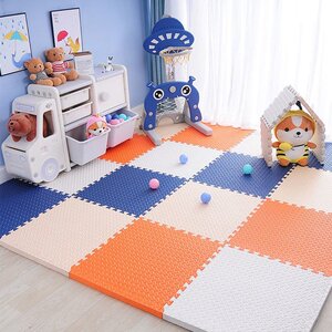 新款老爸评测爬爬垫宝宝爬行垫儿童加厚泡沫地垫垫子拼接榻榻米拼