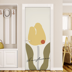 自粘门贴翻新贴纸房间