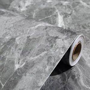 云石墙纸自粘青花石纹背景墙石头仿瓷砖电视墙贴纸大理石墙面装饰