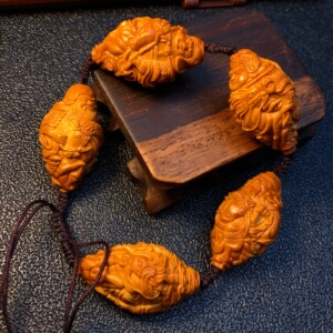 00d896505432淘宝小党员苏工郭春娟本工橄榄核五虎上将名家纯手工