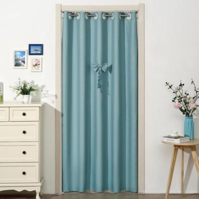 单门帘楼梯口门帘家用卧室隔断帘窗帘式布k艺浴室深色试衣间挂饰.