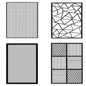 金属菱形铁艺网隔断吊顶铁丝网片组装铁j网背景墙屏风网格片工业