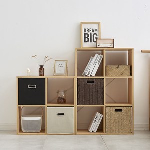 收纳格子柜简易木头