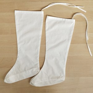 汉服配袜白色云袜道袜僧袜戏剧云袜戏曲用品影视古装靴子古代袜子