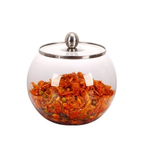 b卖菠萝玻璃缸容器装菠萝的缸泡菠萝玻璃缸泡菠萝瓶玻璃罐水果摊