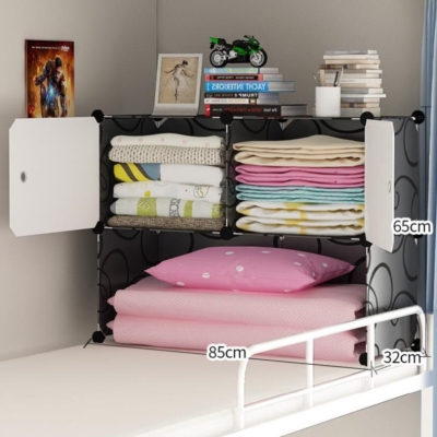 大学书柜宿舍小衣柜省空间放床上神器用的储物柜.寝室柜子住n校