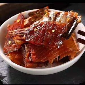 酱板鱼湖南正宗特产常德手撕香辣麻辣鱼排腊鱼干小吃休闲零食熟食