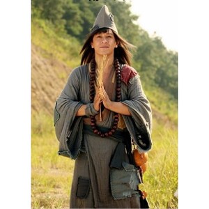 古装汉服济公演出服全套叫花子乞丐要饭破衣服丐帮恶搞笑搞怪服装