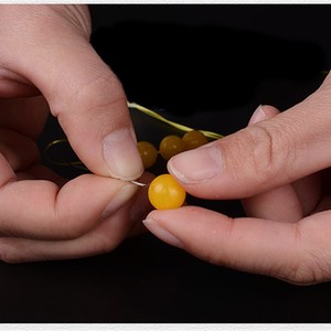 100个/diy手工串珠器串珠引线串珠用专针穿手珍珠项链串链钢丝线