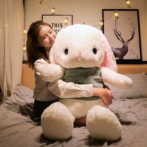 日本垂耳兔长耳朵兔子毛绒玩具大号床上睡觉抱枕玩偶女布娃娃公仔