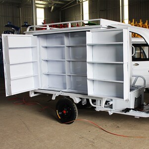 早餐改装流动卖货架三轮车小电动多功能可移动工具油炸小吃餐车串