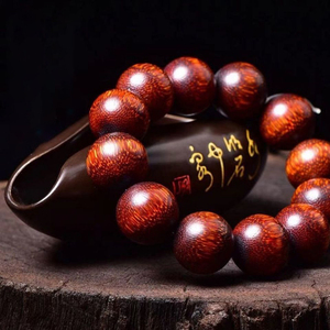 【保真】天然披毛犀单圈手串文玩把件时尚饰品手链好东西文玩把件