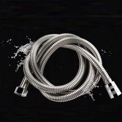 不锈钢管子喷花浴室热水器沐浴水管家庭实用不锈钢水管水龙头花.