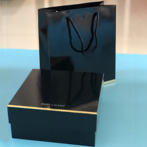 雅诗兰黛柜台正品新款购物手提袋礼品空盒子包装礼袋精华礼品袋