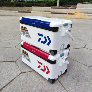 2021款gu3500钓箱达瓦钓箱达瓦35升冰箱钓箱保温箱带轮可拉