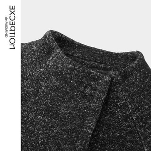 000人付款淘宝国内代购例外女装专柜正品2021 秋冬西装领羊毛大衣a121