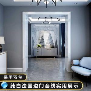 大理石材入户门套双包边线条阳台垭口门框门边造型装饰飘窗套瓷砖