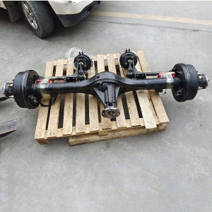 轻卡货车上牌轻量化改装后桥总成带abs多利卡大运江淮福田减重14.