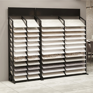 瓷砖展示架地板样品板材展样立式色板铝扣板橱柜门地砖集成品展架