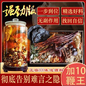 老中医壮阳补肾泡酒药材专用材料滋补持久强身治疗肾虚男补茶调理早泄