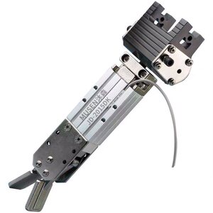 天行斜臂注塑机械手配件 水口夹具 气动夹子 爪旋组气缸 旋转气缸