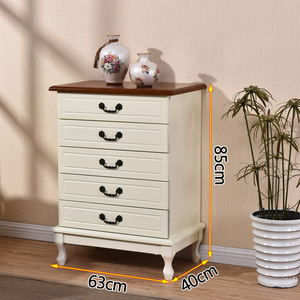 实木质现a代简约欧式美式玻璃橱子抽屉式斗柜收纳小户型电视机边